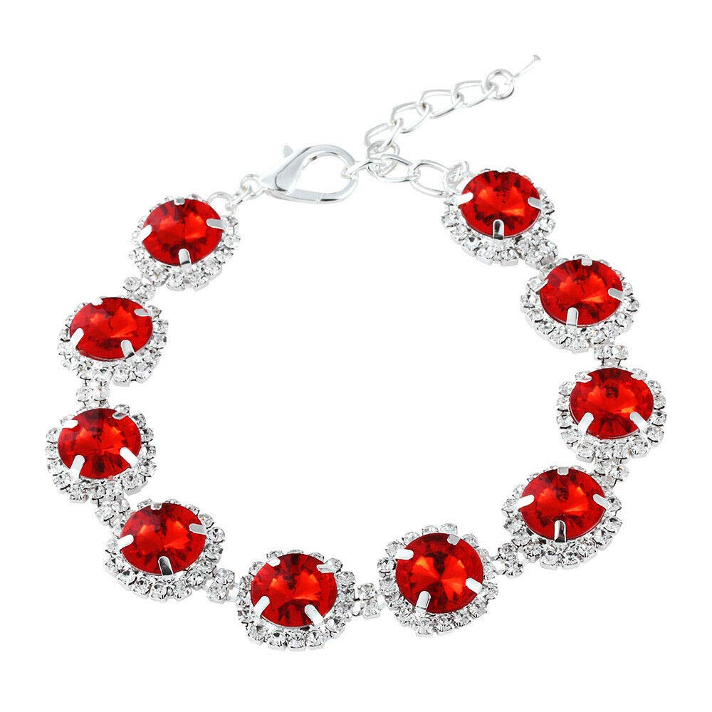 Collar de cristales para perro y gato con correa ajustable de pedrería para mascotas