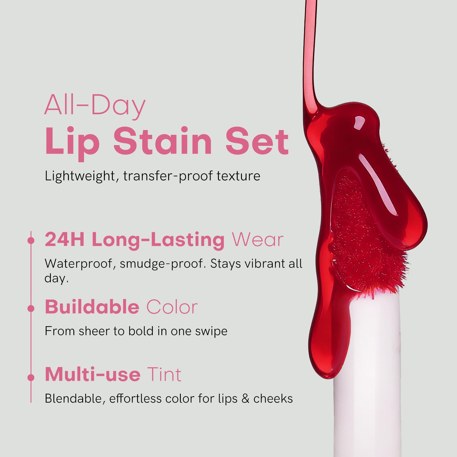 Bayfree Lip Tint Stain Set - 2 PCS -2