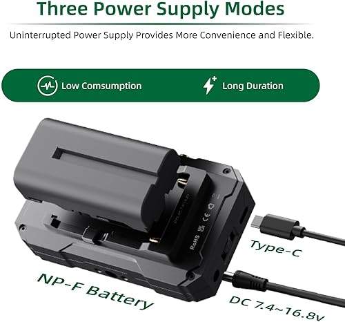 Vista 17 de Accsoon Transmisor y receptor de video HDMI inalámbrico CineView HE, transmisor de cámara HDMI UVC Livestream de 1200 pies RNG. 60 ms LAT, hasta 4
