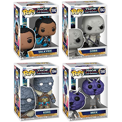 Funko POP Marvel Thor pour décorer votre étagère de geek avec Gorr et Korg - 3