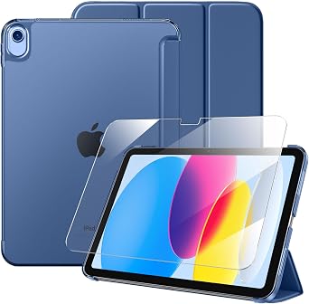 drivego Case for iPad A16 11th 10th Generation 2025/2022 & Screen Protector