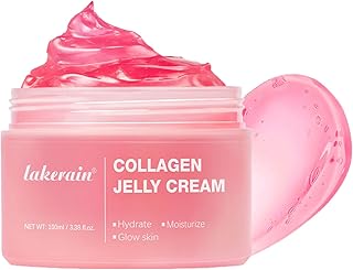 Collagen Jelly Cream – Lightweight Gel Moisturizer for Glowing, Plump Skin – Korean Skincare for Daily Hydration