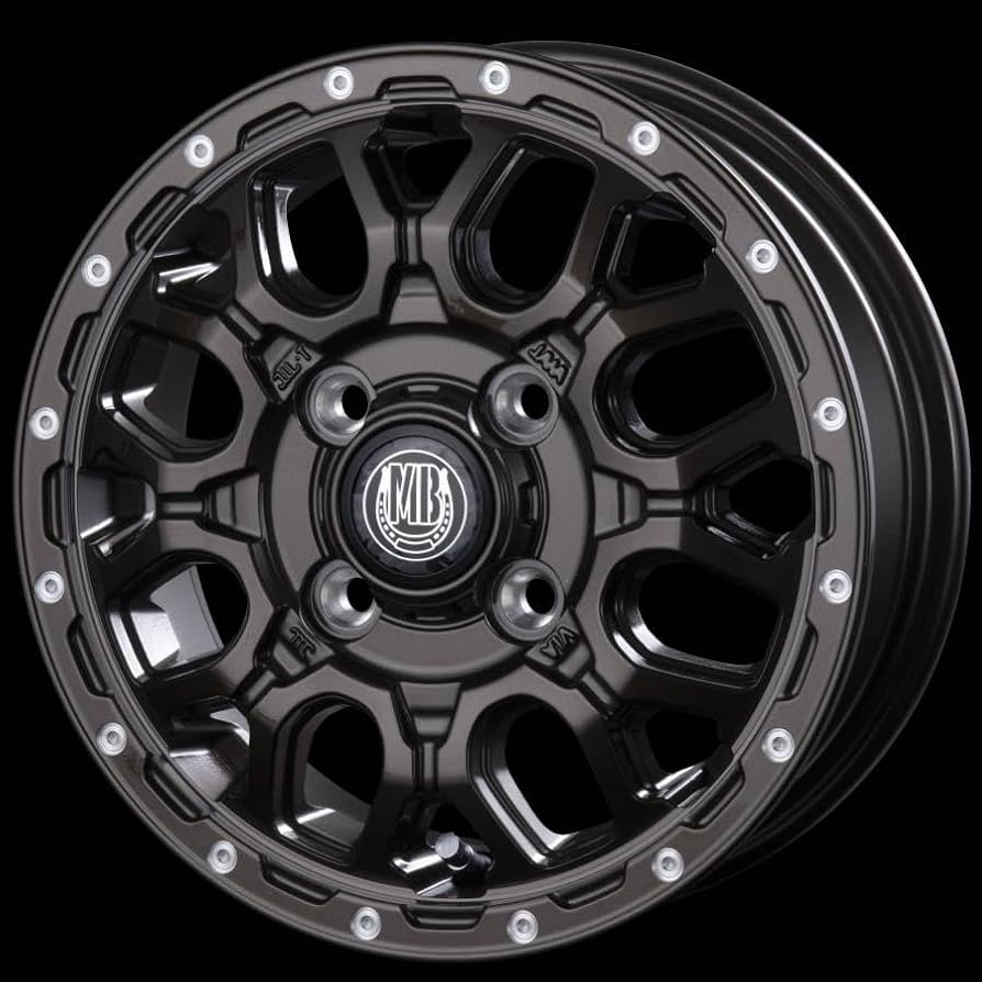 ■軽トラ軽バン■12インチスチールホイール　黒4本セット　ハイゼット等に限定 Amazon.co.jp: スチール製ホイール/バン用タイヤ 4本セット 12