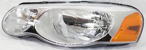 Evan Fischer Faro delantero lateral del conductor y del pasajero para Chrysler Sebring 2004-2006 halógeno con bombilla(s) convertible y sedán, para