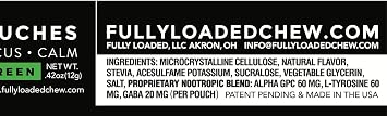 Fully Loaded Alpha Nootropic Pouches (Wintergreen) - 5 Cans - 15 Pouches per can - Effective Nootropic Delivery, Nic Pouch Replacement - Faster Absorption, Alpha GPC, L-Tyrosine, GABA