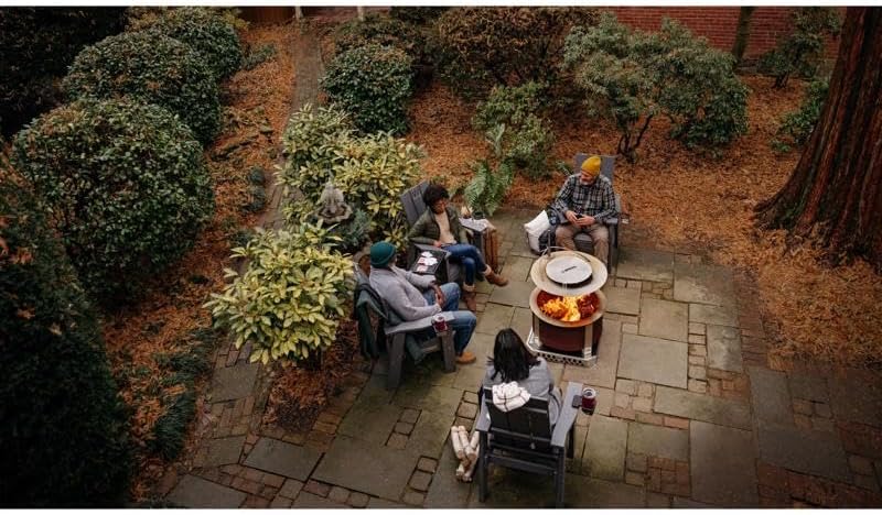 Breeo Outpost™ Heat Deflector X24 | Compatible with Y Series and X Series Smokeless Fire Pit | Maximize Hot Airflow | USA Made | Live-Fire Cooking Accessory (Heat Deflector ONLY)