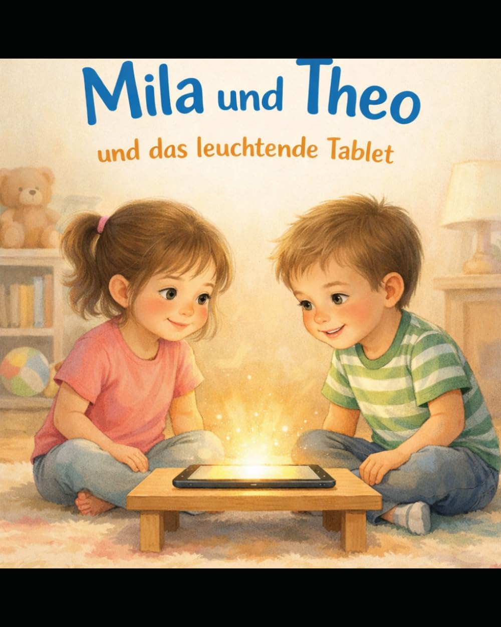 Mila und Theo und das leuchtende Tablet: Eine liebevolle Geschichte über Medien und Gefühle