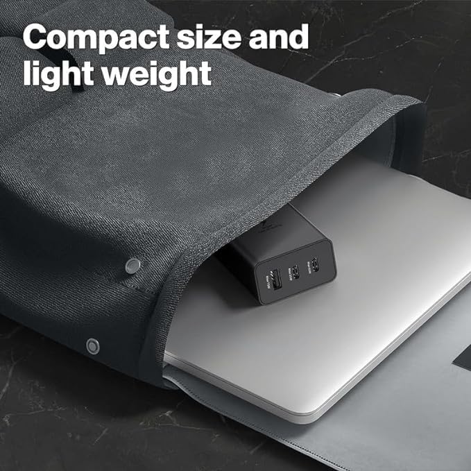 Image of Original Samsung High Speed Power 65W Max Charger Adapter Dock for S24 /S24 Plus / S24 Ultra Tri-Port Charger