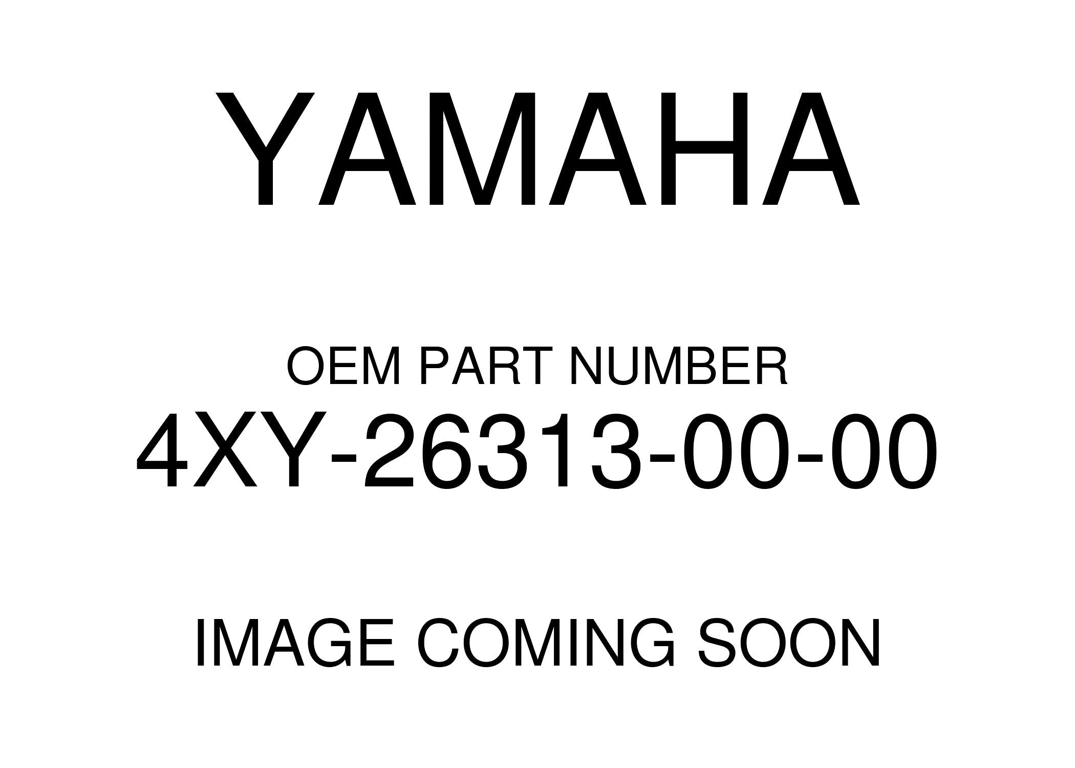 Yamaha 4XY-26313-00-00 Cable, Throttle 3; 4XY263130000 Made by Yamaha