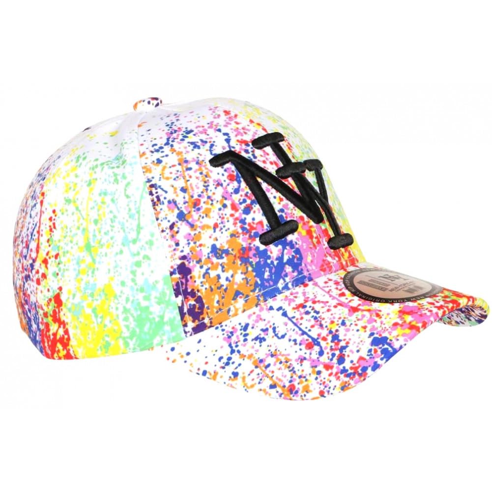 Casquette Enfant Blanche Verte Tags Tendance NY Paynter 7 a 12 ans