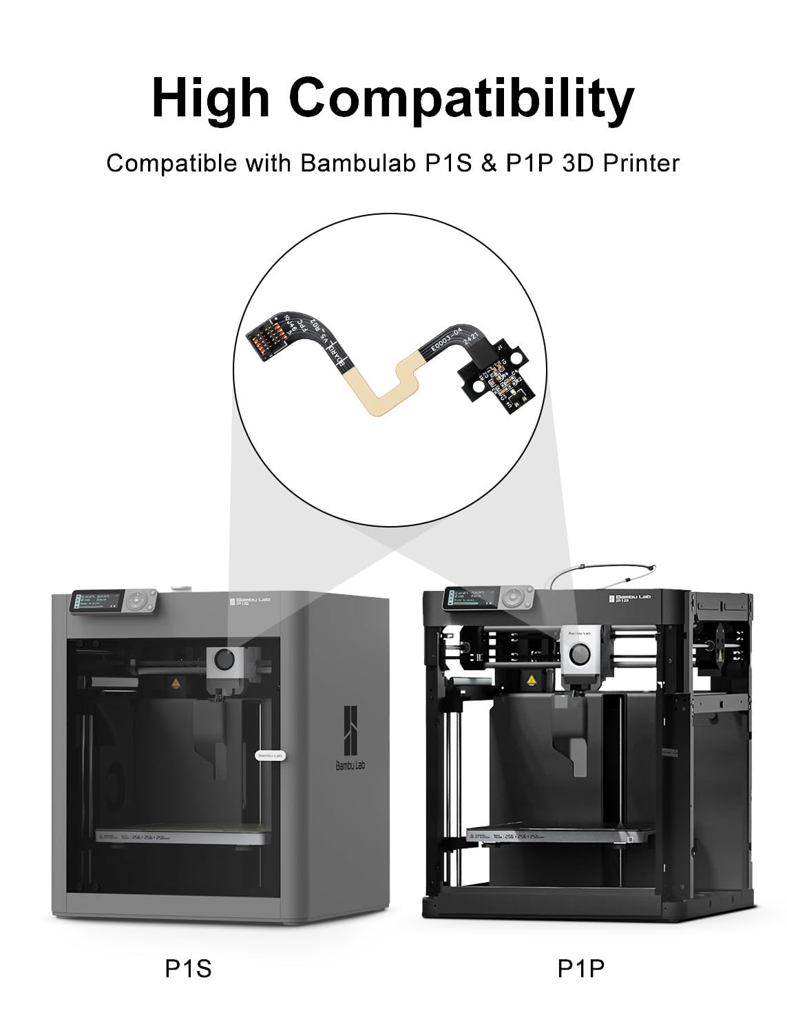 Amazon.co.jp: ホールスイッチボード Bambu-Lab P1S/P1P 3Dプリンター