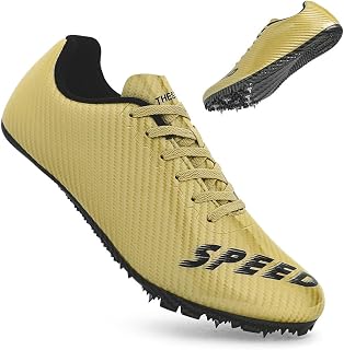 Unisex Track Spikes Running Sprint Shoes Track & Field Shoes for Men Women Kids Cool Racing Running Sneakers