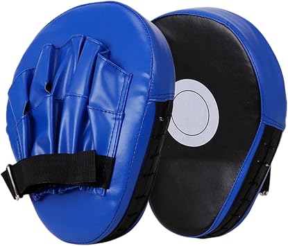 Boxing Mitts Martial Arts Strike Pad Kick Shield Adult Punching Mitts | Boxing Hand Pads Adults Kids Training Paws Pads Shock-absorbing Kick Shield Punching Mitts Gear for Home Gym Club