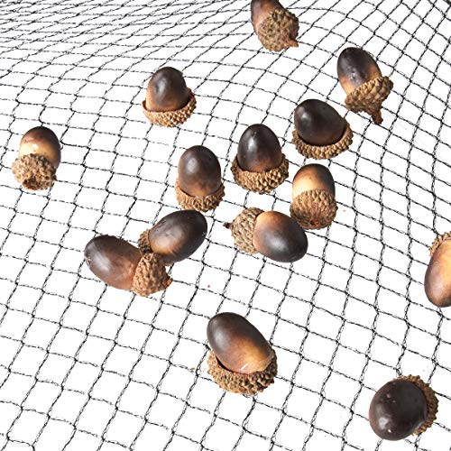 Pond Netting Kit 15 x 20 Feet, Equipped with Ultra-Fine Mesh, Protecting Koi Fish from Birds and Cats, Skimmer Net Screen for Falling Leaves and Debris, 14 Fixing Stakes - Thumbnail 7