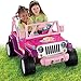 Power Wheels Barbie Jammin' Jeep Wrangler
