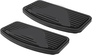 Piso Traseiro do Passageiro, 1 par Pisos Traseiros da Motocicleta Ajustáveis para Os Pés do Passageiro para VTX1300 VTX1800 Preto