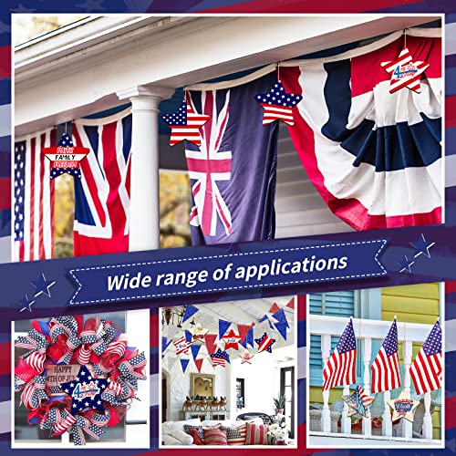 Large Size 7" Wooden Star Ornaments To Paint, Diy Blank Unfinished Wood Ornament For Crafts Hanging Decorations ,Halloween Christmas Thanksgiving Flag Day Decorations Gifts #TOP4