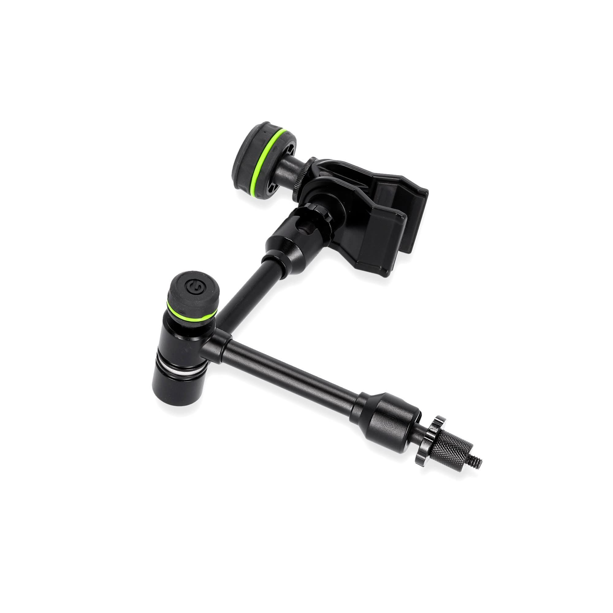 Gravity MA VARIARM M 38 - Brazo articulado versátil con Mecanismo de Bloqueo Central, 3/8" Mediano, Accesorios para micrófono, Color Negro