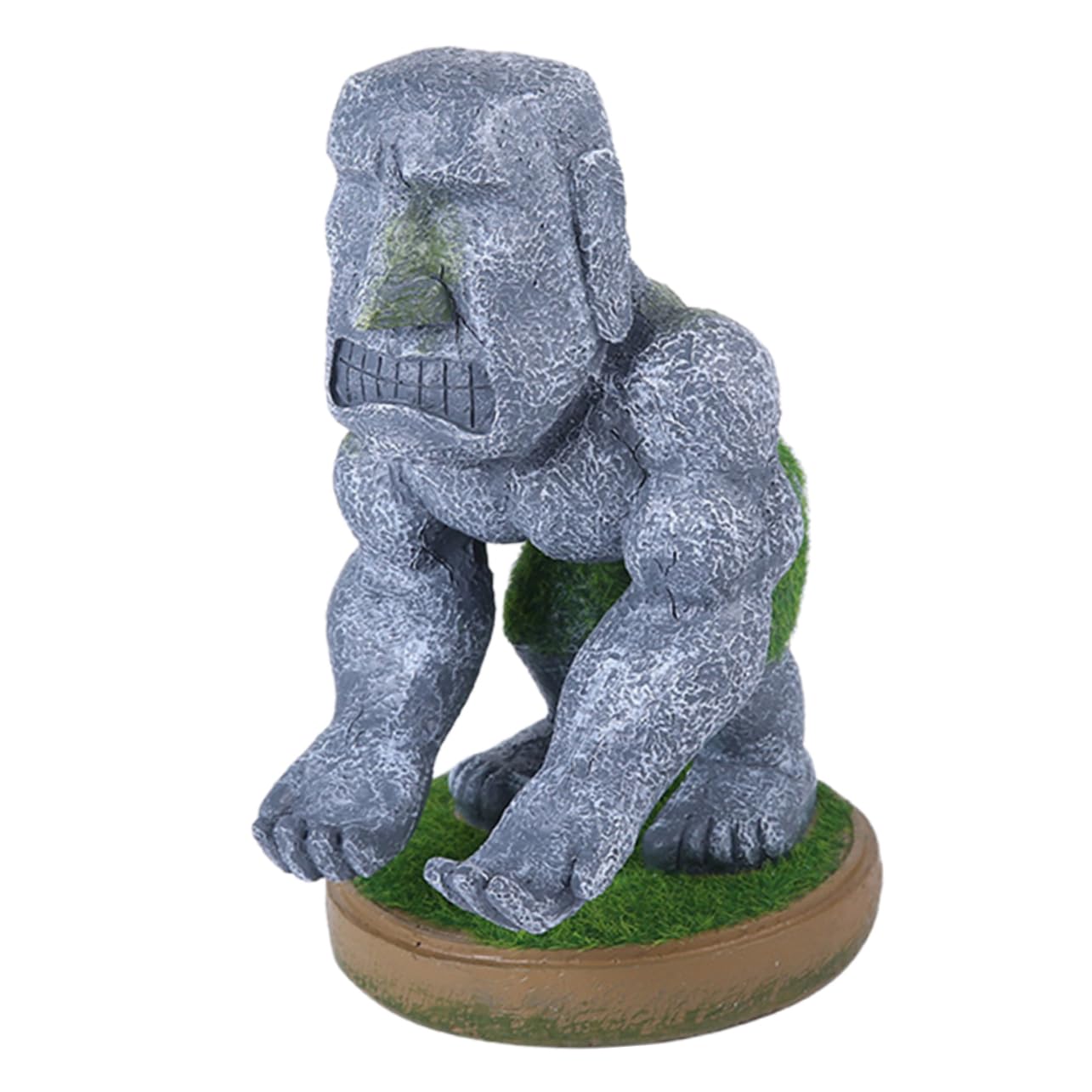jojofuny Supporto per Maniglia di Gioco Multifunzionale in Resina per Controller e Cuffie, Base Stabile Compatta per Postazione Gaming a Casa, Ufficio e Viaggio, Decorazione Statua Moai