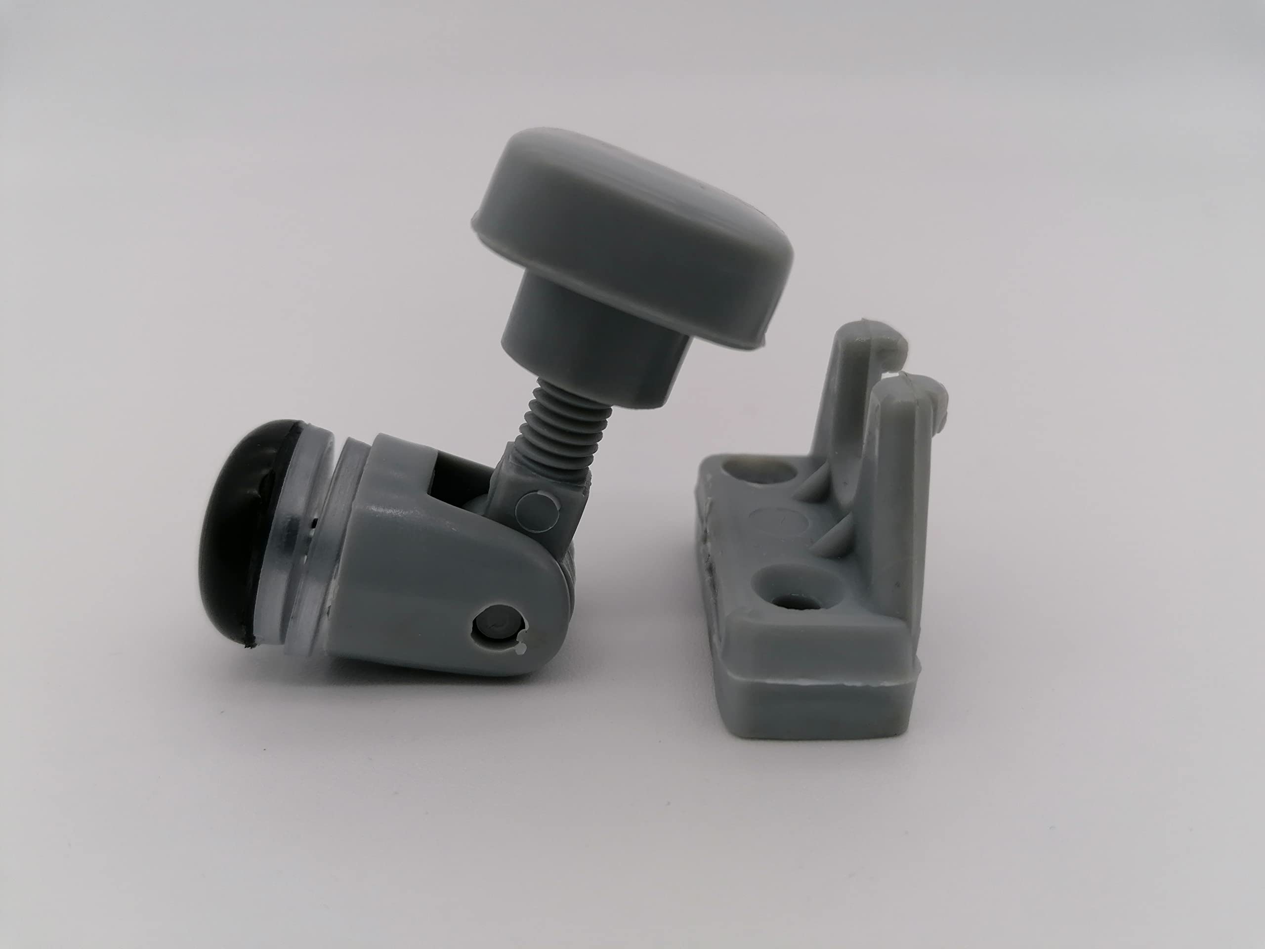 CR-MOESANCO® 2 pomelli di chiusura per finestra di caravan, camper, barca o camper (grigio)