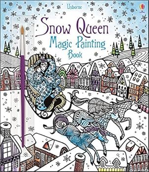 Paperback Snow Queen Magic Painting Book