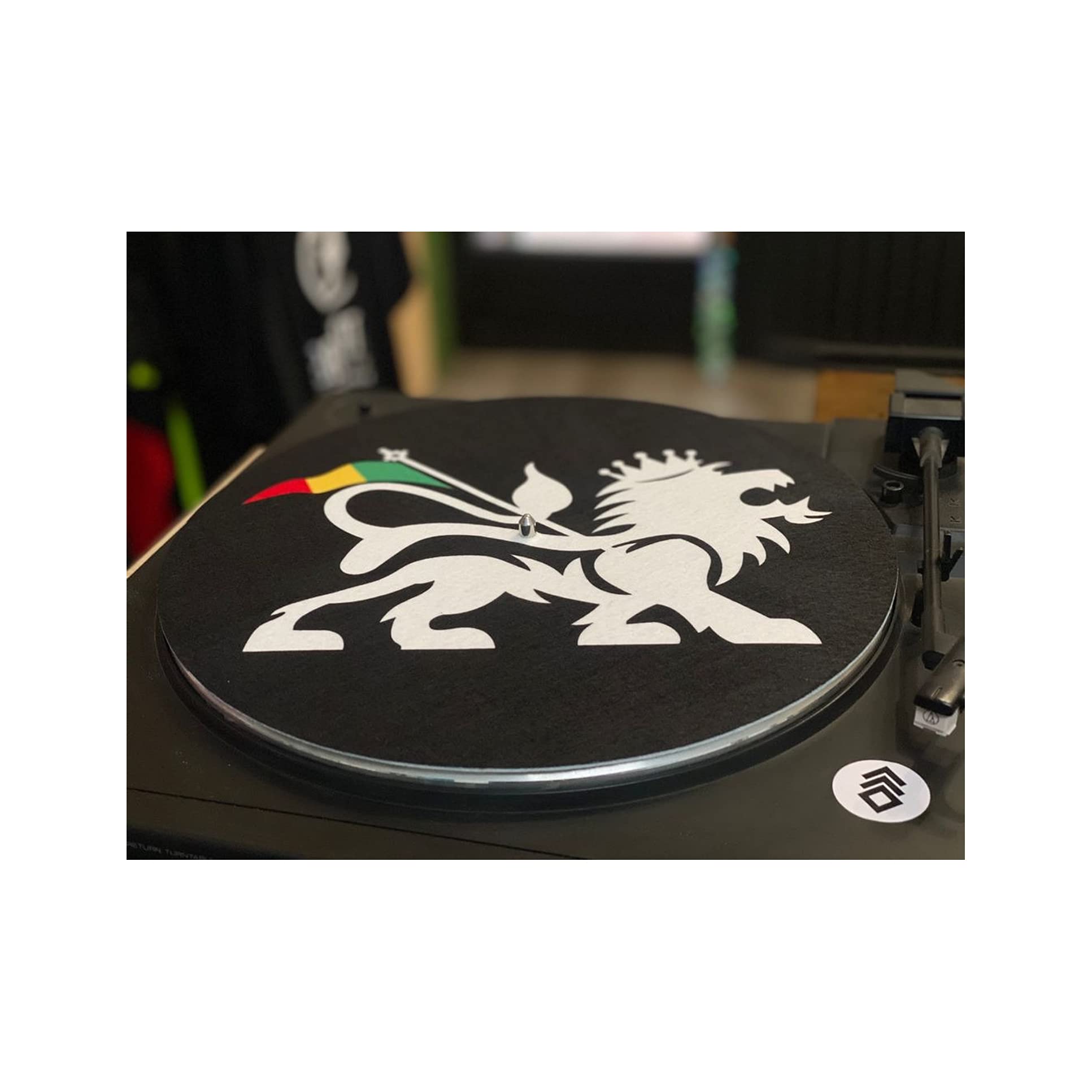 Slipmat - Alfombrilla Personalizado con el diseño Que Quieras!! para Tocadiscos, Platos. Especial para DJs o Aficionados a los vinilos