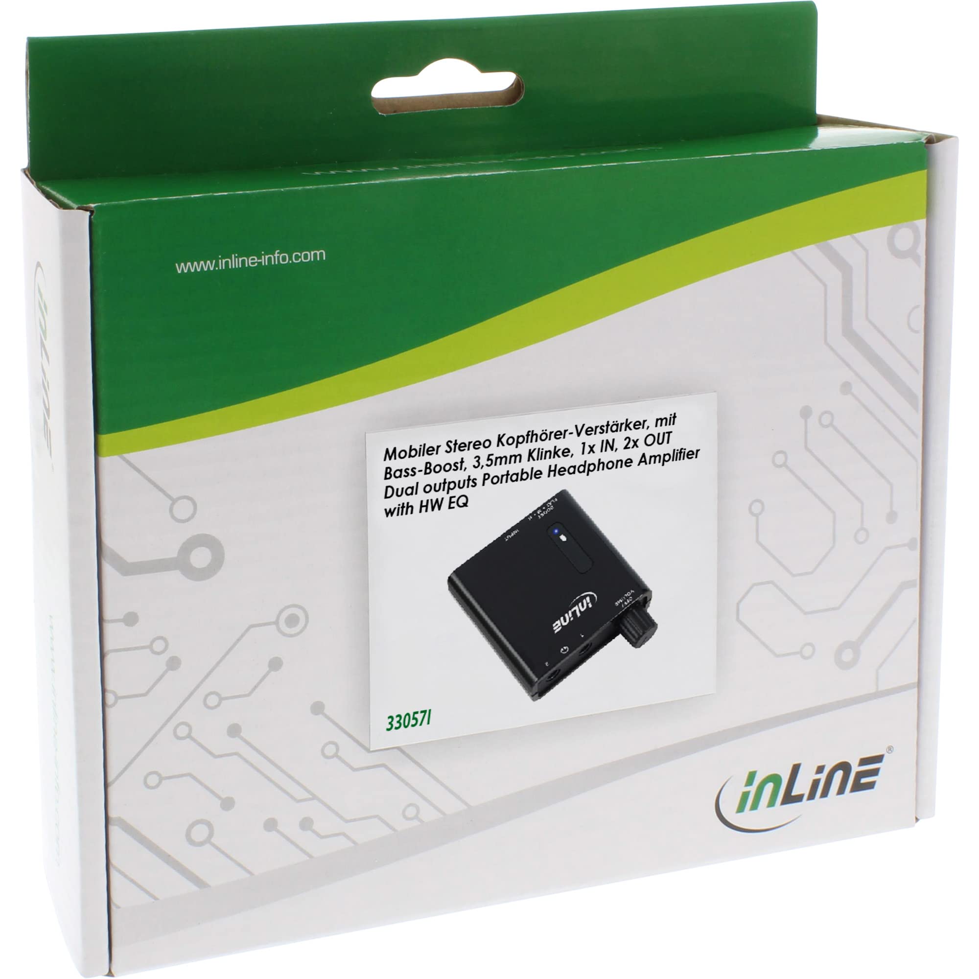 Electronics More Volbox Inline-Audio-Lautstärkeregler 3,5 mm AUX für Kopfhörer, Laptop, TV, Handy, Tablet, Radio, AUX-Buchsen