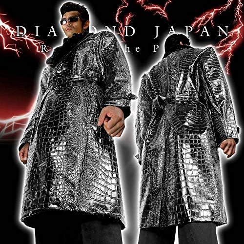 リンナネン【L】高級ファーコート◎ブラック　異素材のダイヤ柄　ロシアンカラクール 61LSQKIrYAL._AC_.jpg