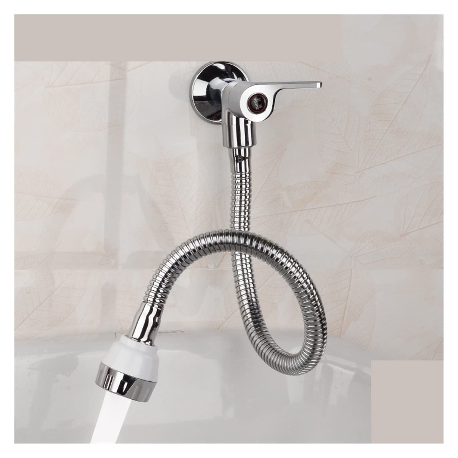 Robinet de remplissage de pot mural pliable eau froide robinet évier cuisine universel
