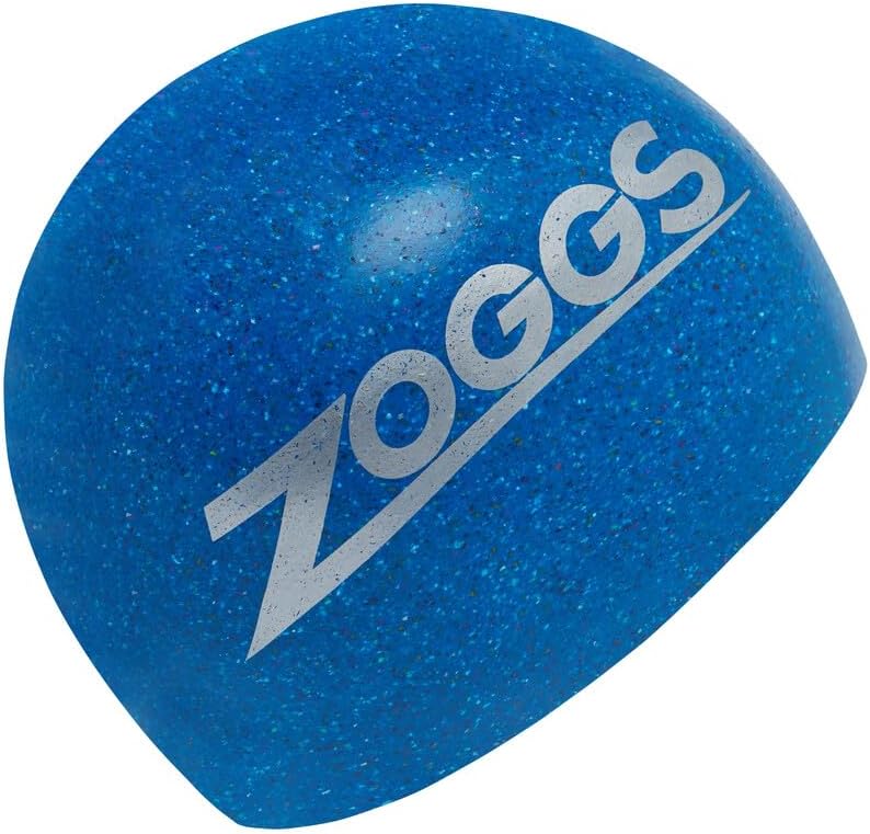 ZOGGS Unisex Adult Easy Fit Eco Swimming Cap - Ergonomic Fit Silicone Swim Hat for Training & Recreational Swimming