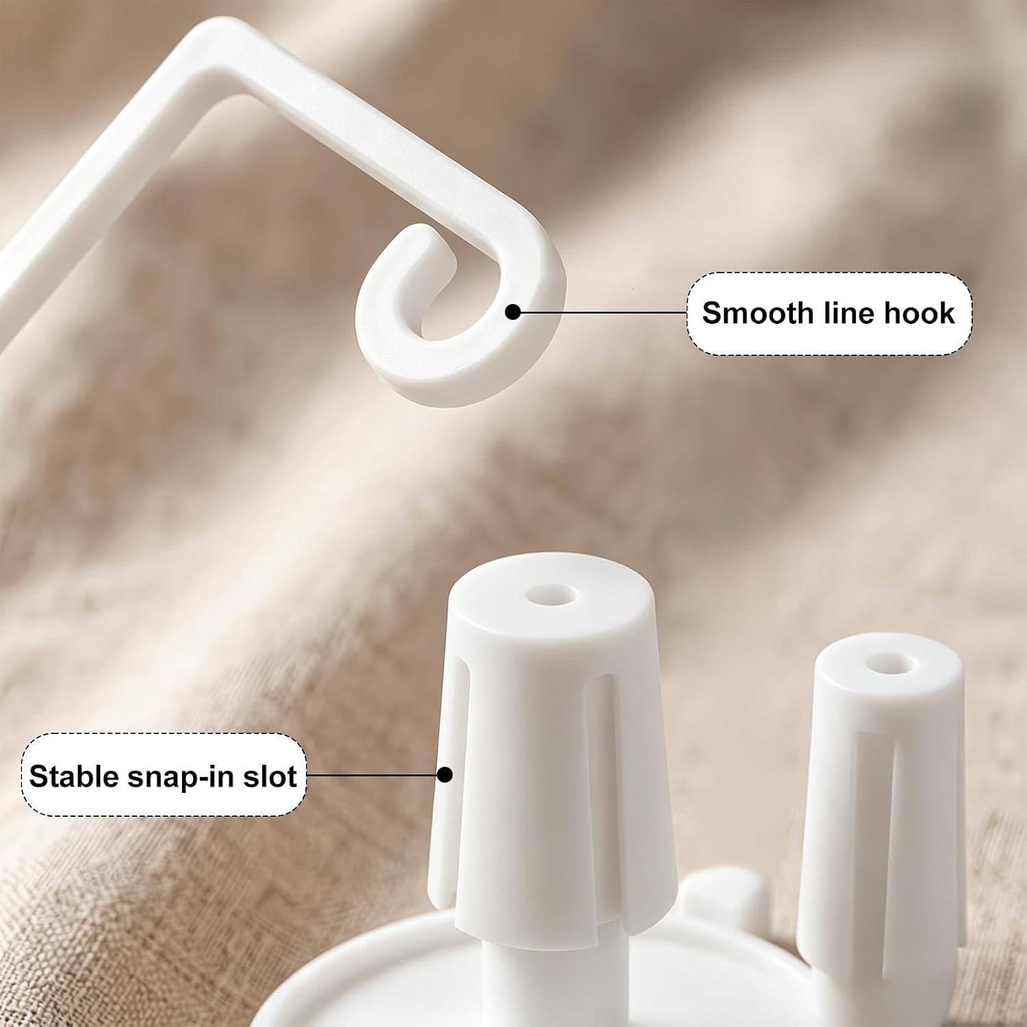 Large Capacity Spool Sewing Thread Stand Machine Holder, Anti-Tangle Guide