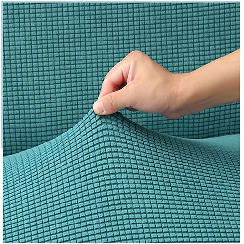 Housse de canapé clic-clac élastique 155-185 cm vert - 3