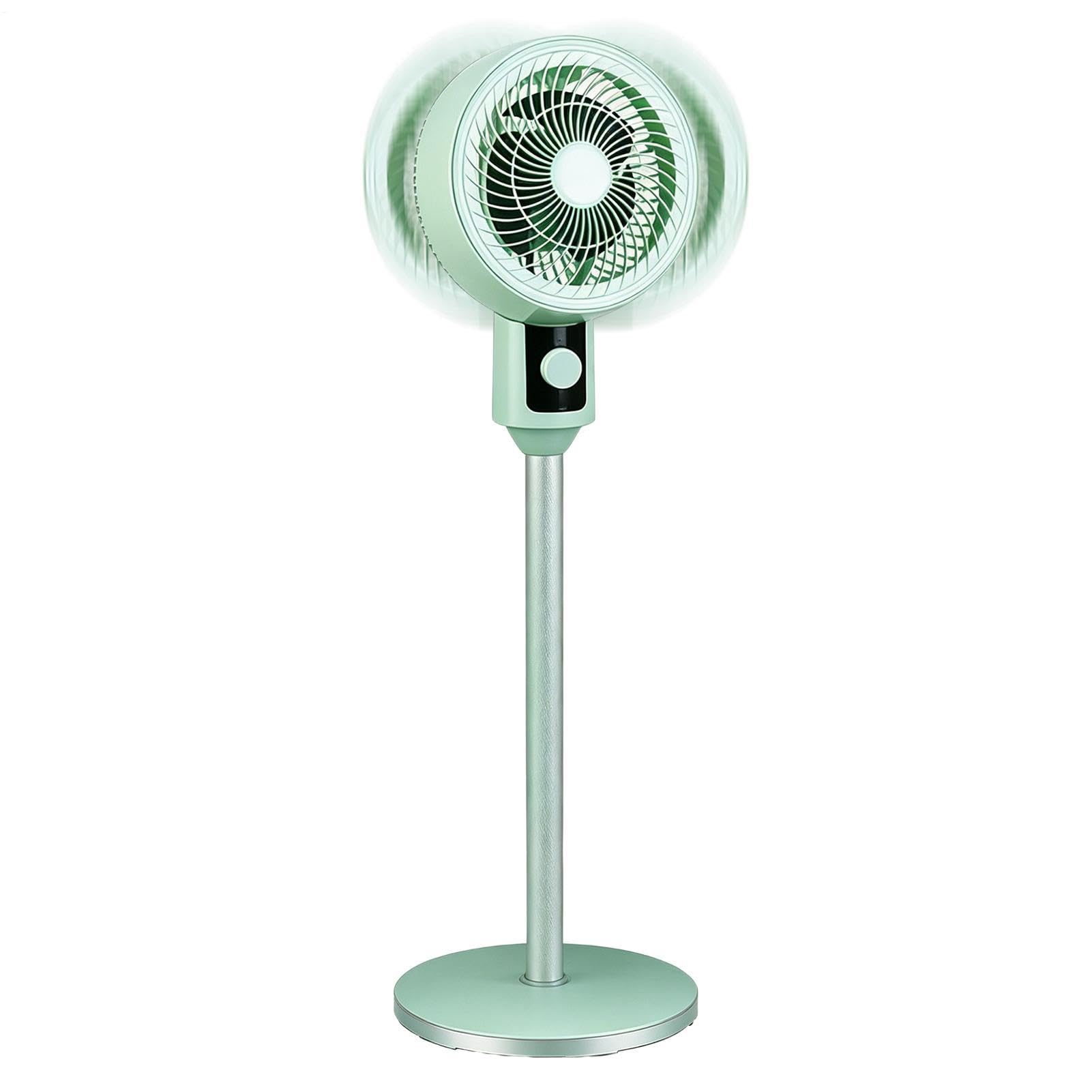 Ventilador de pie 3 Velocidades, Silencioso y Altura Ajustable | Ventilador de pie para dormitorio Para oficina en casa, dormitorio, sala de estar, dormir, siesta, descanso y trabajo
