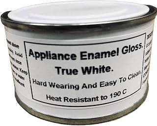 1 x 150ml True White Gloss Fridge, Cooker and Appliance Enamel Paint. Heat Resistant