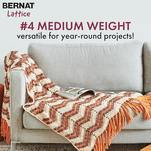 Bernat Lattice - 3 Pack of 389 Yards/7.8 oz Neon Greens 54% Polyester 28% Acrylic 18% Nylon Yarn by Bernat - Image 4