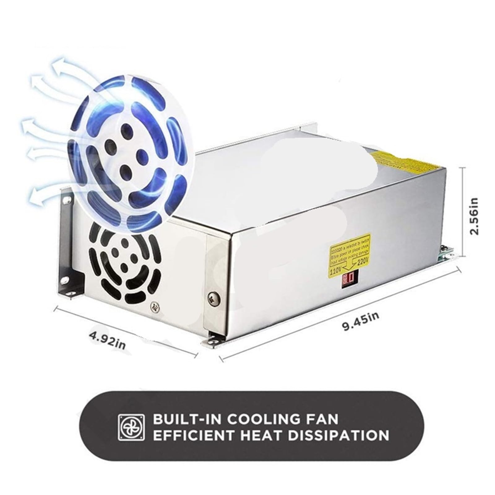 Przełączający zasilacz 1 1200 W DC 12 V 18 V 24 V 36 V 48 V 60 V 70 V 72 V transformator AC 110 V/220 V regulowane napięcie (24 V 50 A)
