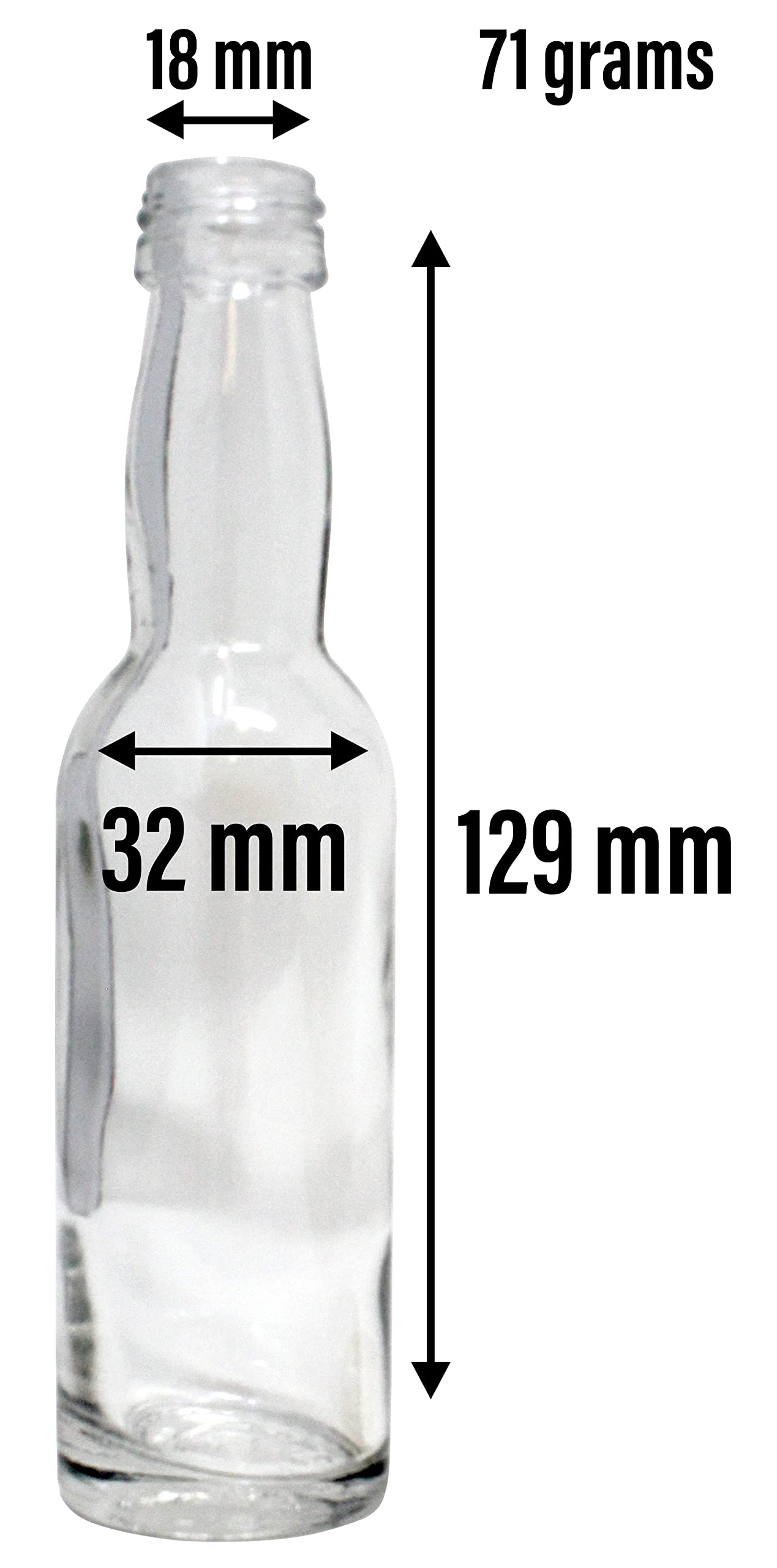 Bouteilles 40ml Bouchon Doré 25 Bouteilles En Verre 40ml Aromhuset - Col Whisky, Bouchon Doré, Parfaites Pour Liqueurs, Huiles Et DIY Col Whisky Bouchon Doré
