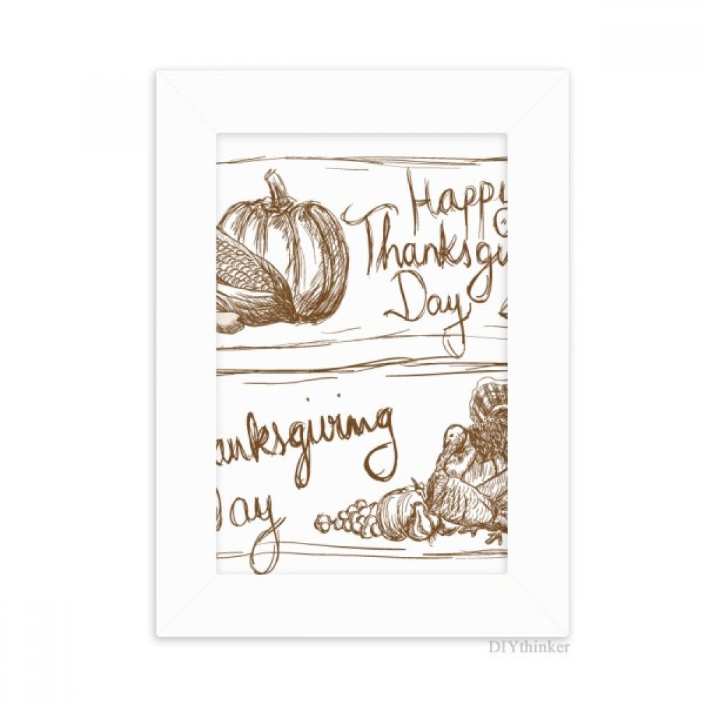 Cadre photo phoque gris DIYthinker, cadeau de Thanksgiving original 4x6