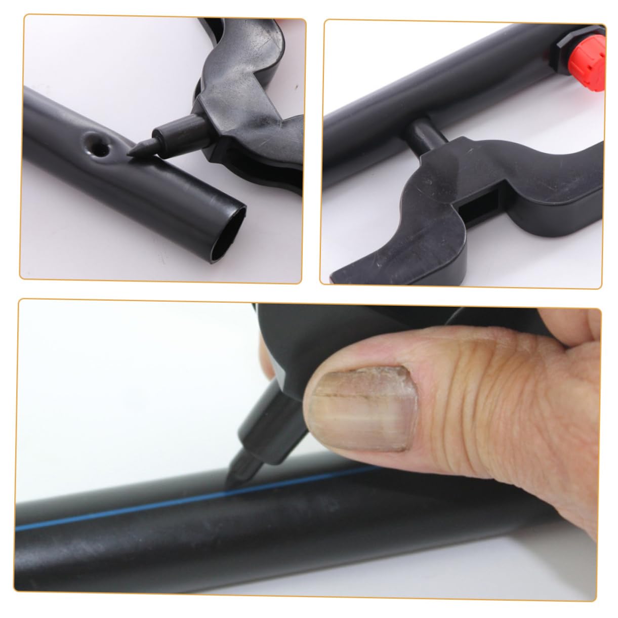 ifundom 4 Set Kit Per Perforazione Irrigazione Strumento Per Forare Gocciolante Per E Coltivazioni Strumento Affidabile Per Irrigazione Automatizzata 8 Pezzi * 4