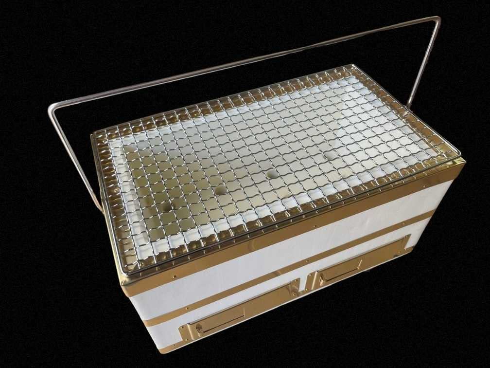 Amazon.co.jp: 炭天 能登の珪藻土 切り出し卓上手作り 七輪 長角