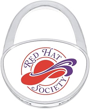 NewCharms Red Hat Society Purse Shaped Handbag Hanger