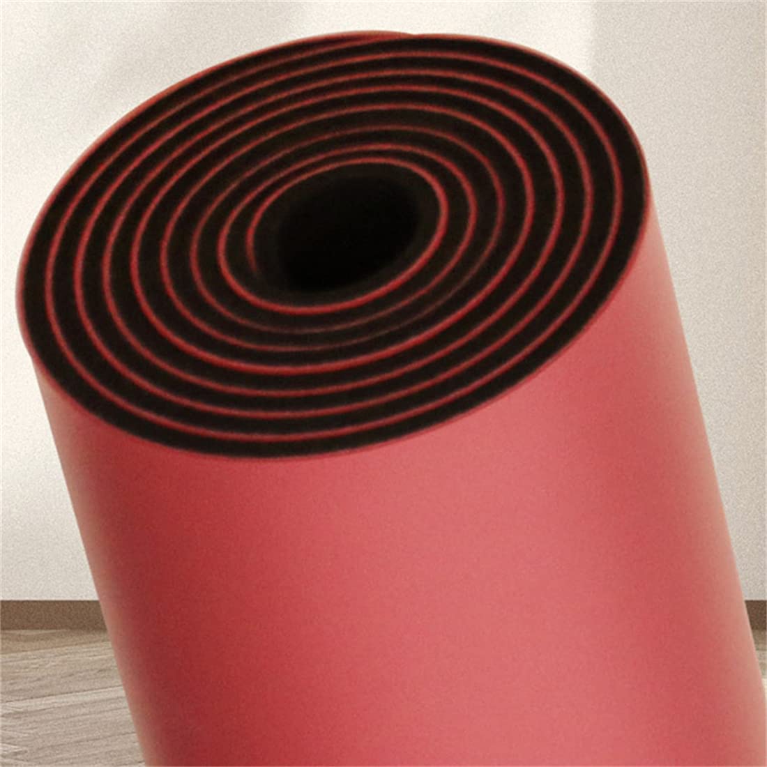 Esecuzione di Tappetini Yoga per Le Donne, Materiale Ecologico E Materiale SGS per Yoga Caldo, per Yoga Pilates Fitness E Pavimentazione Allenamento A Casa E Palestra,R