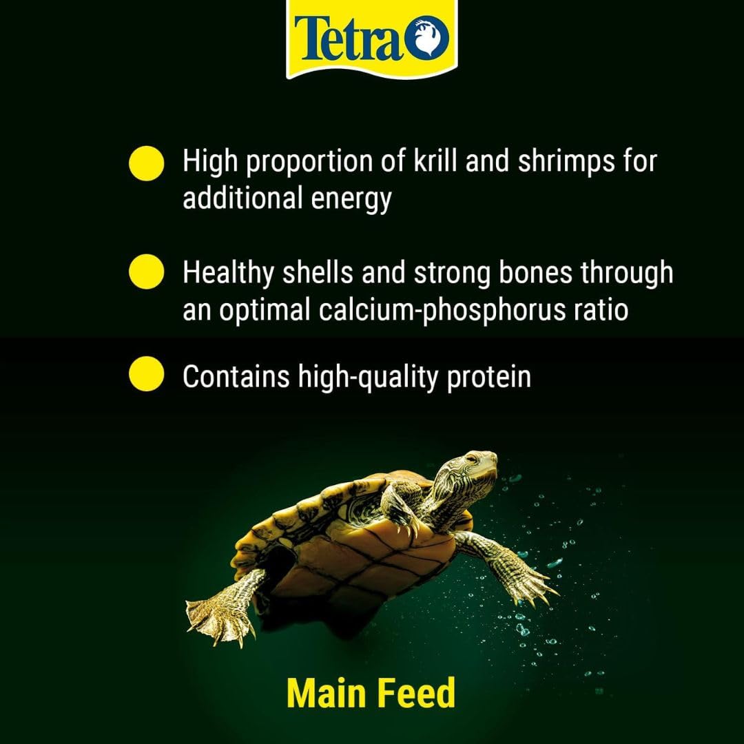 Tetra ReptoMin, Cibo completo per tartarughe d'acqua, 500 ml
