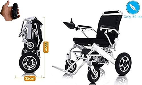 Miniatura 4 de Silla de ruedas eléctrica ligera plegable para adultos, plegable, plegable, silla de ruedas eléctrica, motorizada, silla de ruedas automatizada,
