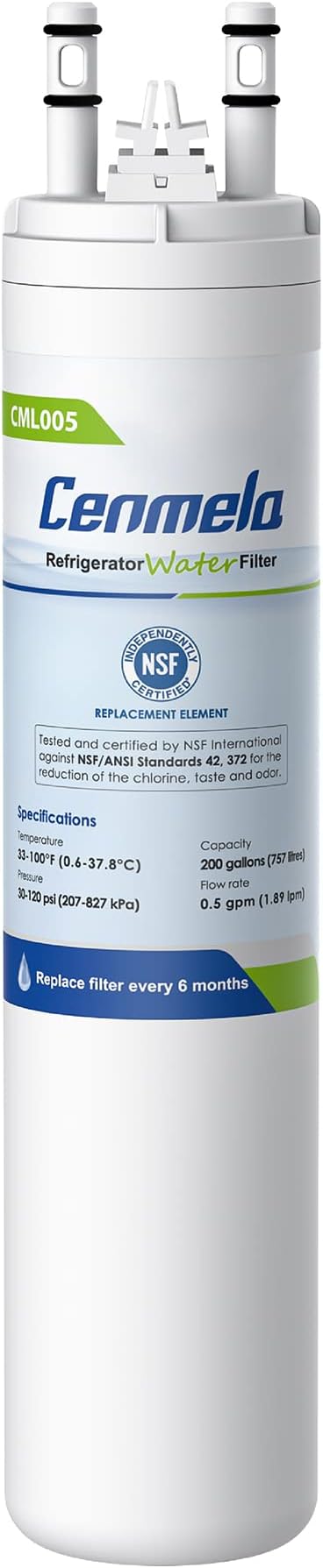 3x Wasserfilter Kompatibel Mit Frigidaire ULTRAWF, Pure Source Ultra, Kenmore 9999 – NSF-zertifiziert
