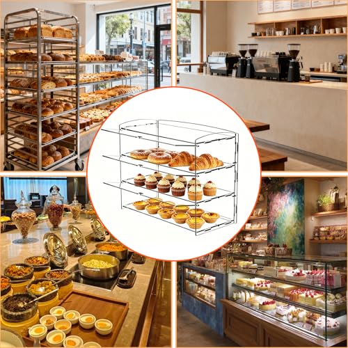 Présentoir à gâteaux et cookies pour comptoir de buffet - 8