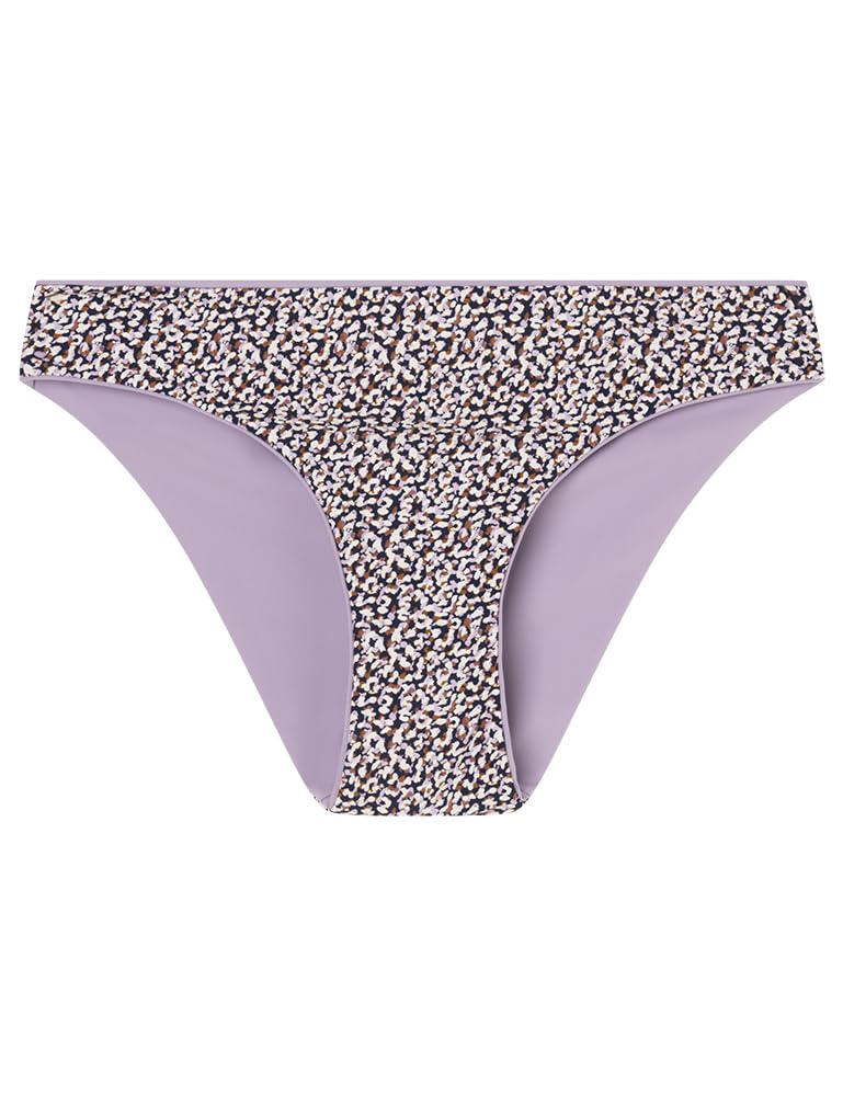 Women'secret Braga Bikini clásica Reversible Lila Brief, Lavanda, XL para Mujer