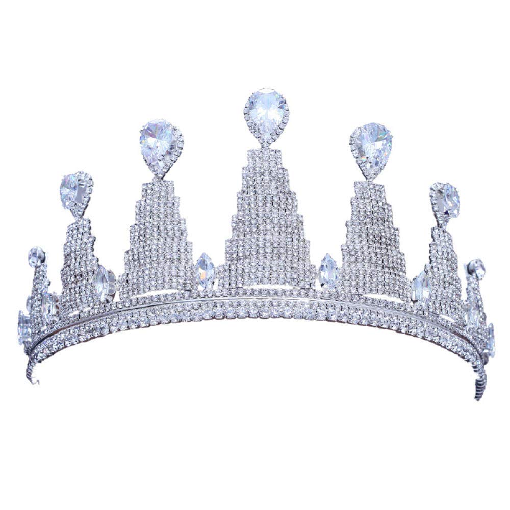 Tiara Ruinuo 316L'Alliage Coiffe De La Couronne d'anniversaire De Luxe Beauté Show Femmes Simple Fashion Mariage Accessoires Cheveux Serre-Tête Vintage Cadeau Parti