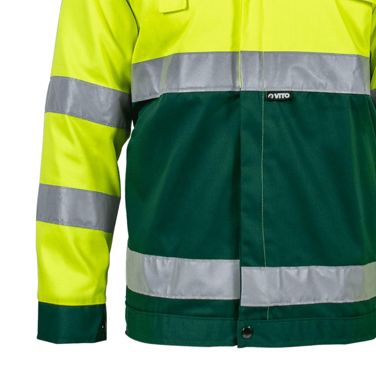VITO - Giacca da lavoro ad alta visibilità M Giallo fluo 5 tasche