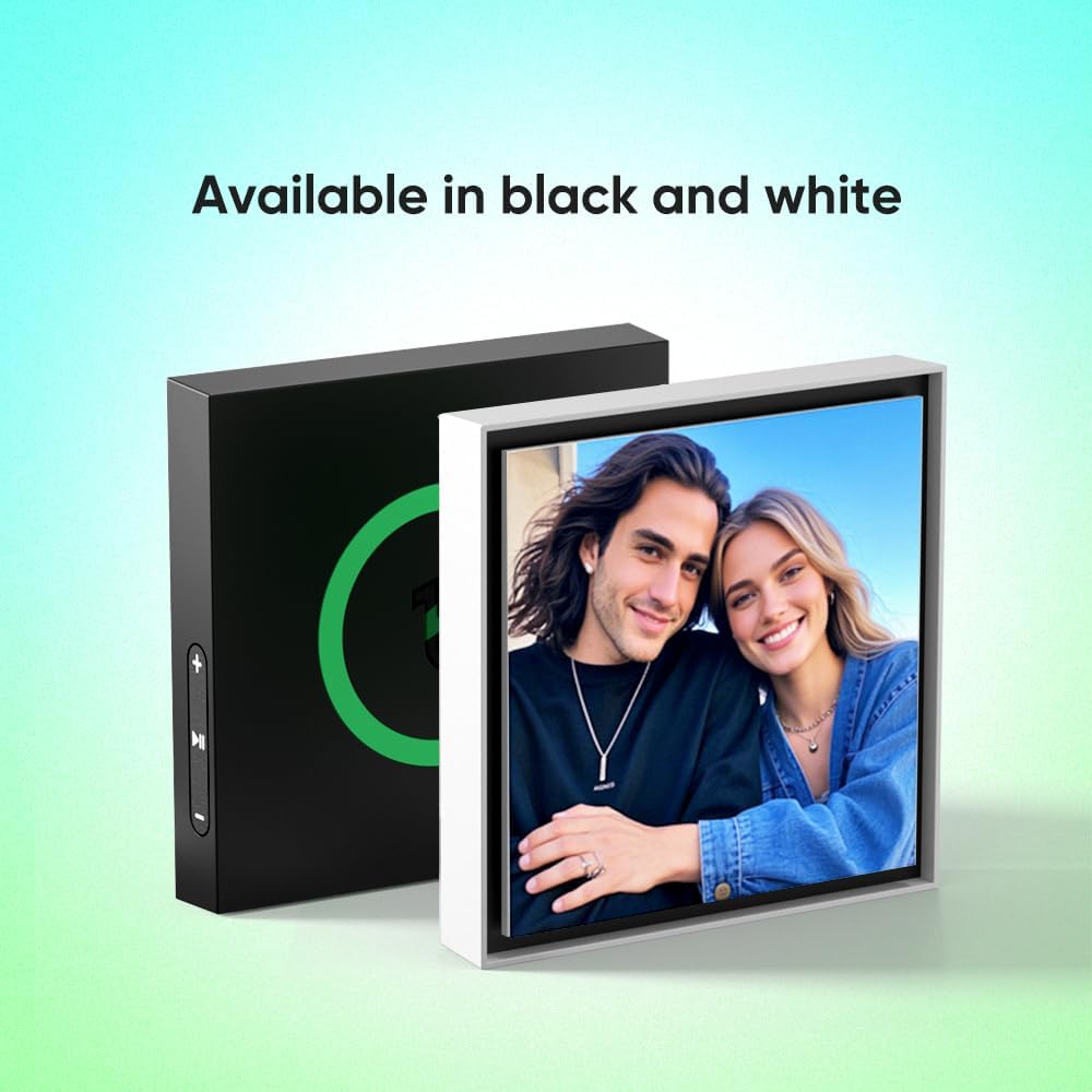 Custom Music Fridge Magnet 5.0 – Personalized Photo Refrigerator Magnet with 1-6 Song Album, Upgraded Magnetic Album Cover Ideal Gift for Music Lovers Couples for Anniversary Valentine's Day image 3